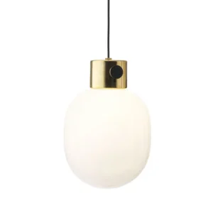Značkový Závěsná lampa JWDA, polished brass