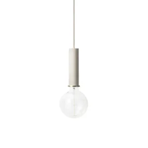 Lampa Collect High, light grey Levný