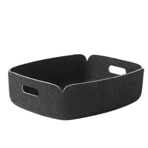 Koš Restore Tray, black melange Víkendová Akce