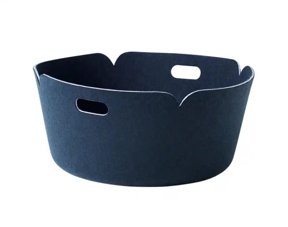 Koš Restore Round, midnight blue Autentický
