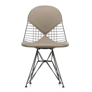 Židle Eames DKR-2, basic dark / leather Ověřený