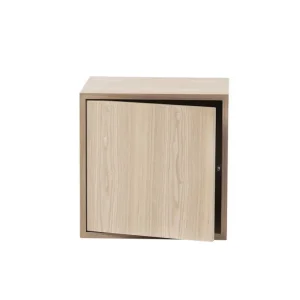 Policový díl Stacked (w. door) medium, oak Výhodná Nabídka