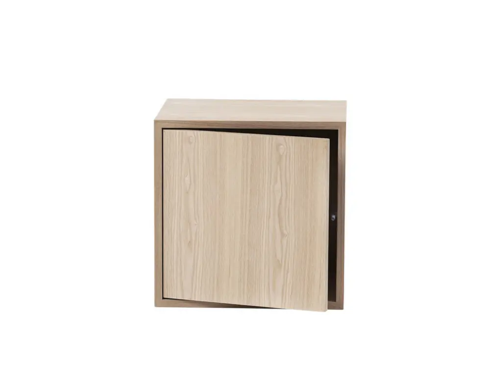 Policový díl Stacked (w. door) medium, oak Výhodná Nabídka