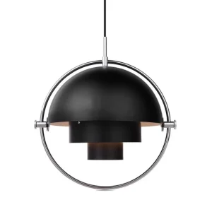 Závěsná lampa Multi-Lite, black/chrome Výprodej