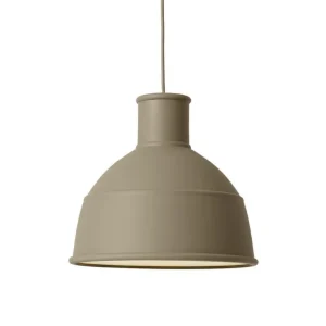 Závěsná lampa Unfold, olive Aktuální