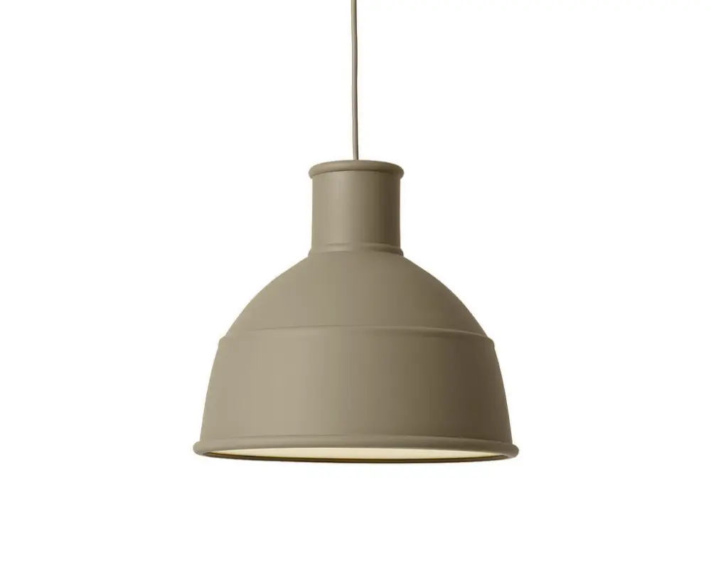 Závěsná lampa Unfold, olive Aktuální
