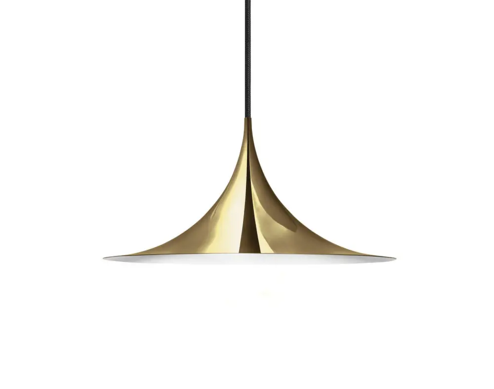 Závěsná lampa Semi 30, brass Nejlepší Volba