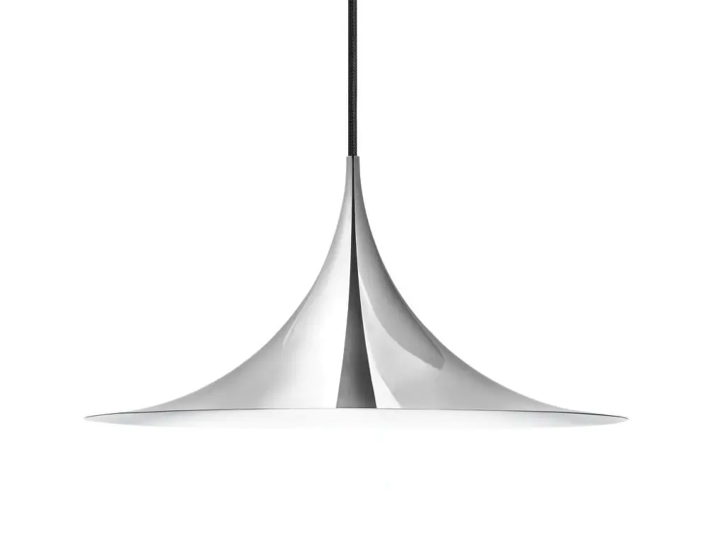 Bezpečná Platba Závěsná lampa Semi 47, chrome