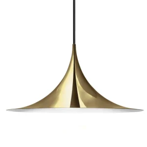 Pouze Dnes Závěsná lampa Semi 47, brass