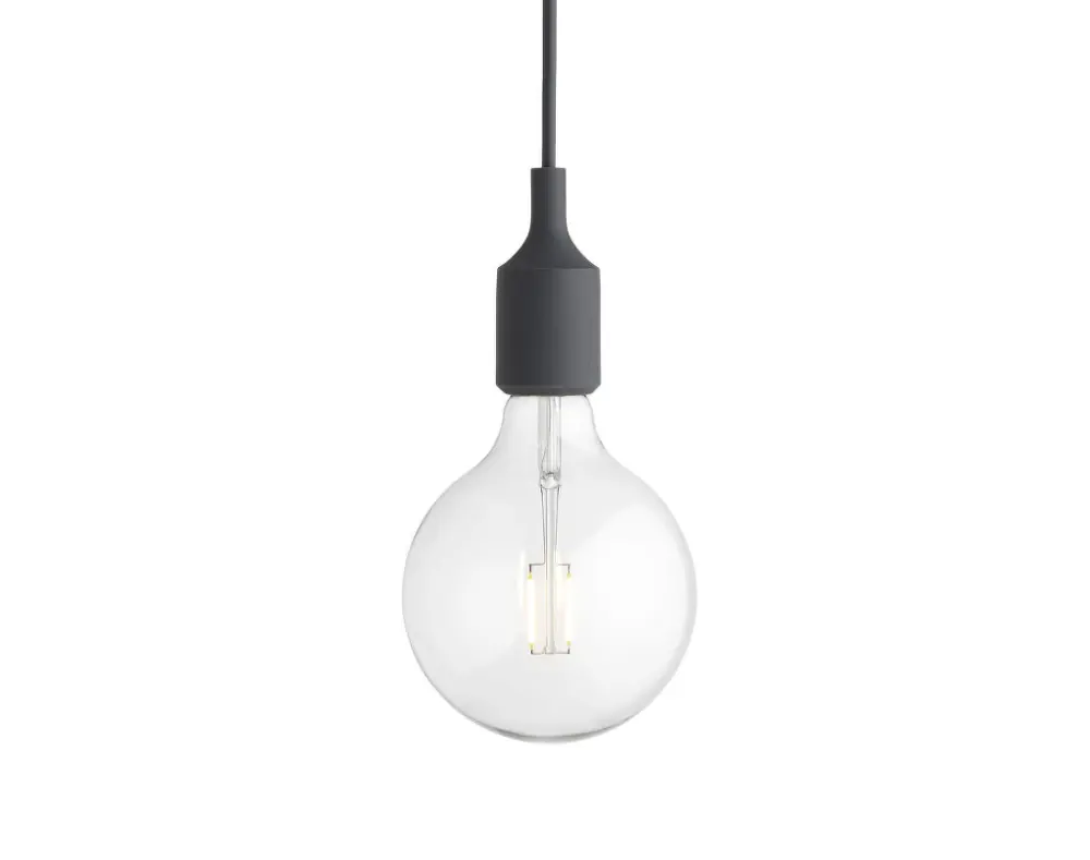 Koupit Online Závěsná LED lampa E27, dark grey