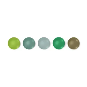 Magnety Magnet Dots, set 5 ks, green Poslední Šance