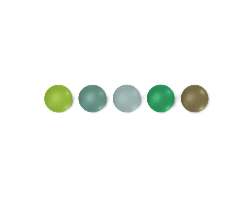 Magnety Magnet Dots, set 5 ks, green Poslední Šance
