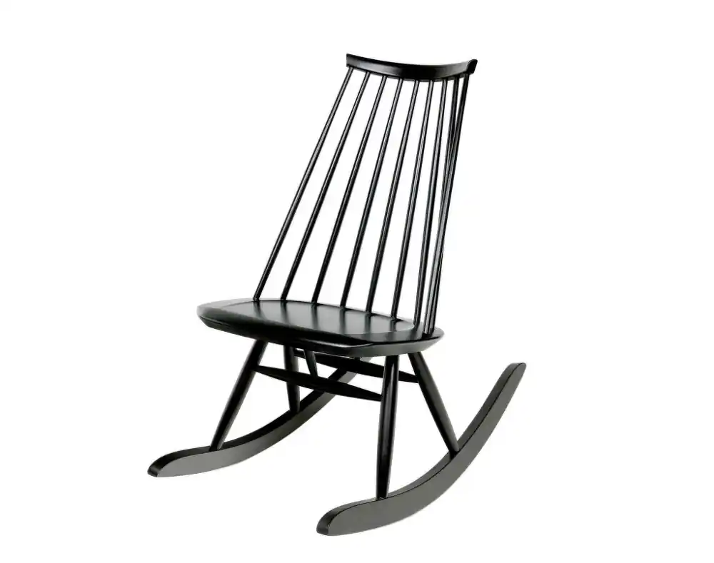 Houpací křeslo Mademoiselle Rocking Chair, black Kup Teď