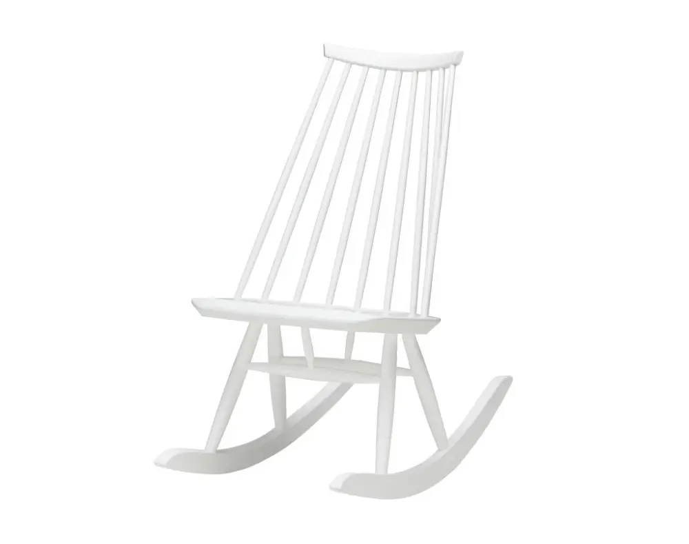Houpací křeslo Mademoiselle Rocking Chair, white Rychlé Dodání