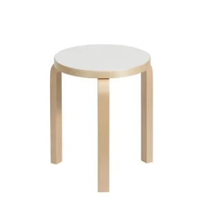 Stolička Stool 60, birch/white Oblíbený