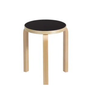 Stolička Stool 60, birch/black Vysoce Kvalitní
