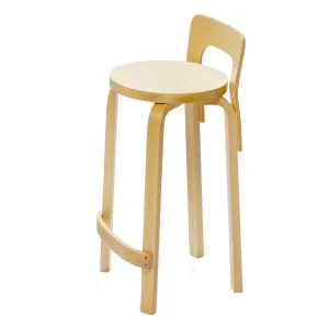 Barová židle Artek K65, birch Koupit Online