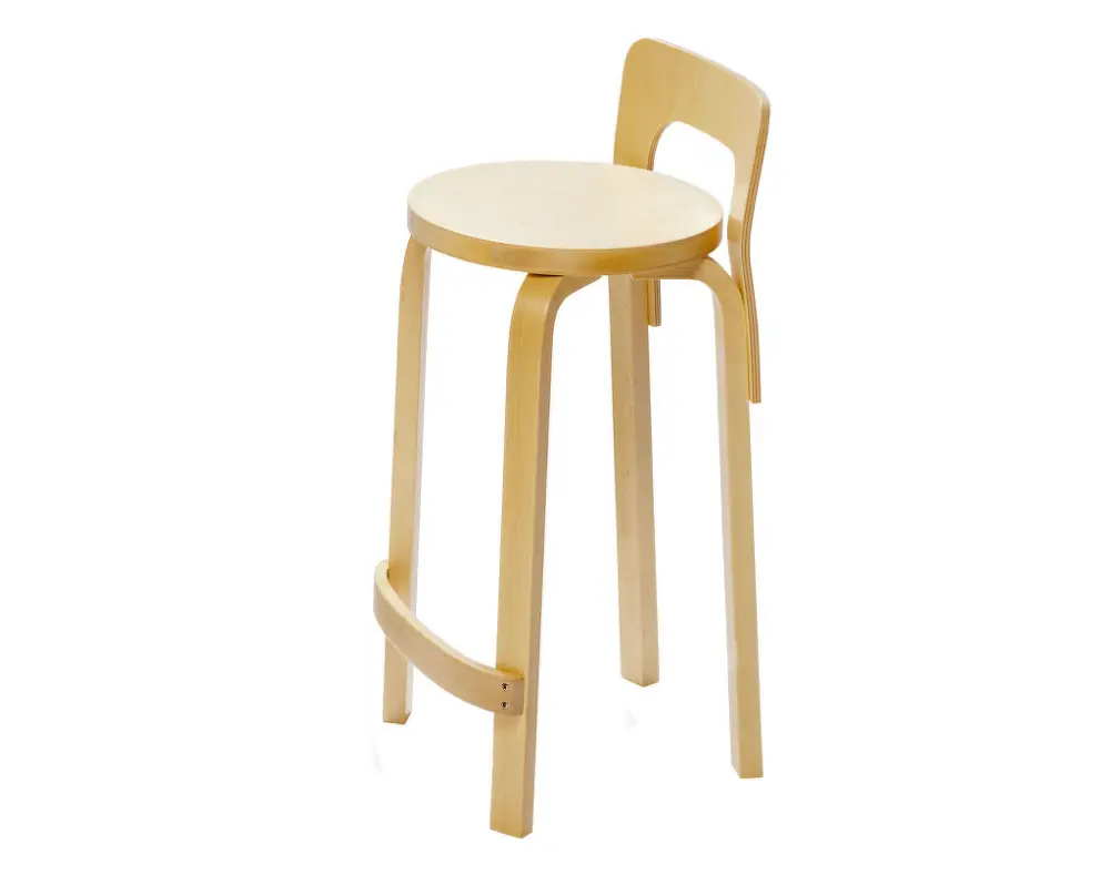 Barová židle Artek K65, birch Koupit Online