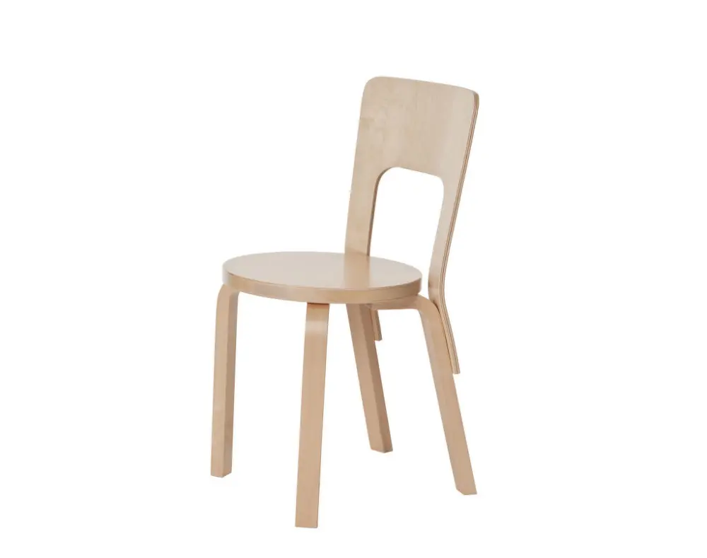 Expresní Doručení Židle Artek 66, birch