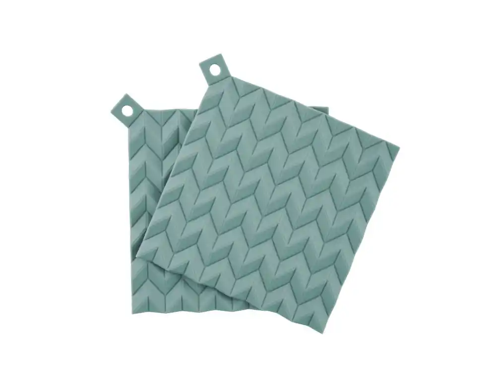 Zlevněný Silikonové chňapky Hold-On, 2ks, dusty green