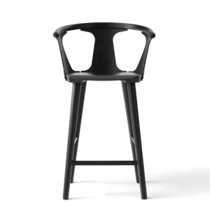 Zlevněný Barová stolička In Between SK7, black lacquered oak