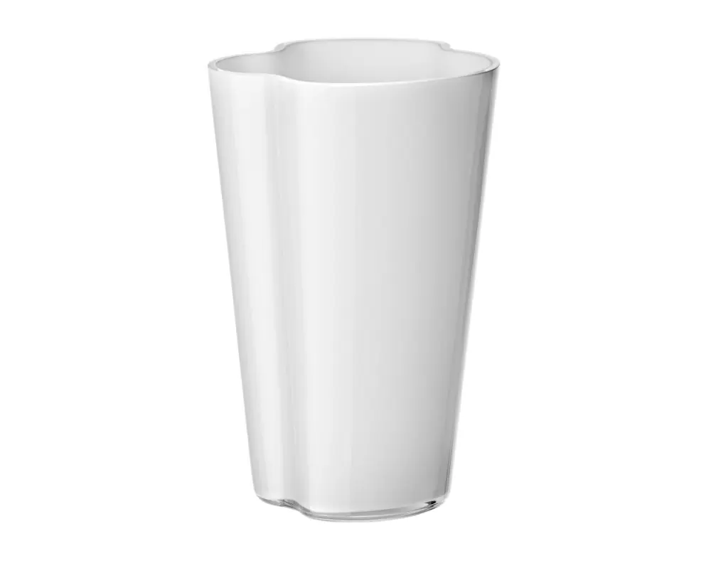 Váza Aalto 220 mm, white Vysoce Kvalitní