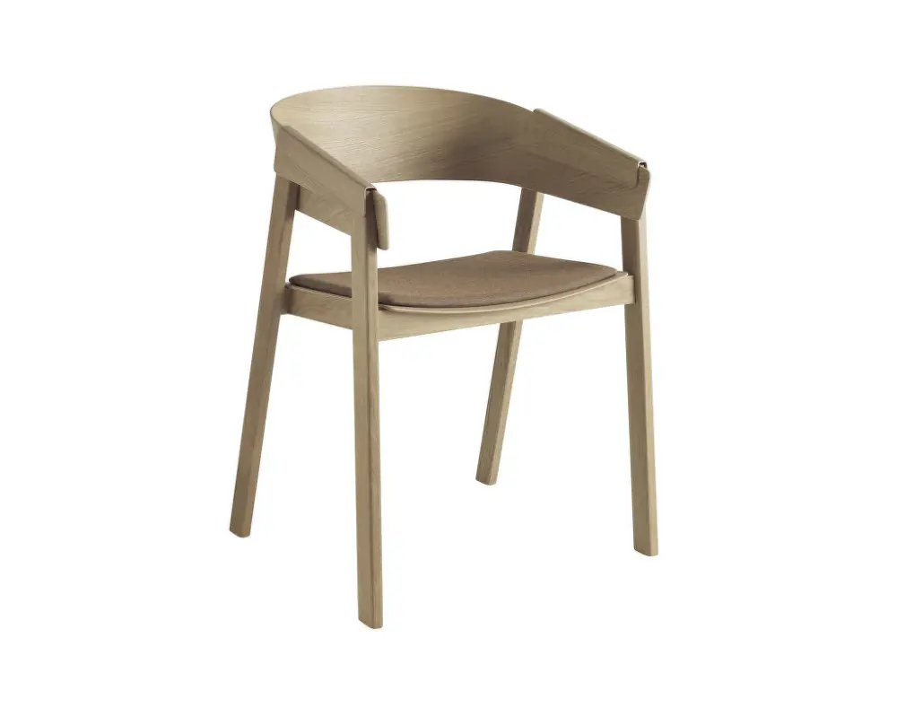 Židle Cover Armchair, čalouněná, remix/oak Odeslání Ihned