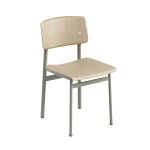 Tovární Cena Židle Loft, dusty green/oak