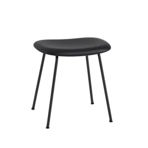 Omezená Nabídka Stolička Fiber Stool Tube Base, black leather
