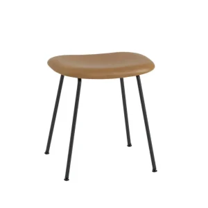 Značkový Stolička Fiber Stool Tube Base, cognac/black