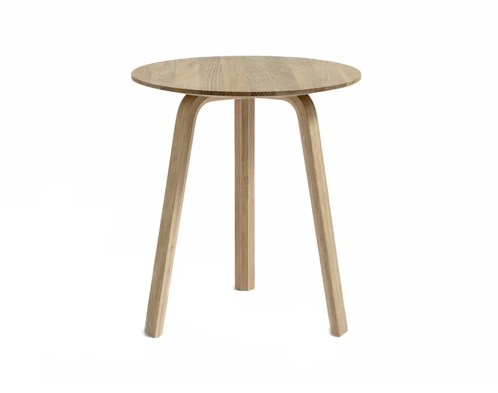 Stolek Bella Coffee Table Ø45x49, lacquered oak Akce