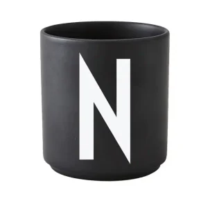 Nejlepší Cena Hrnek s písmenem N, black