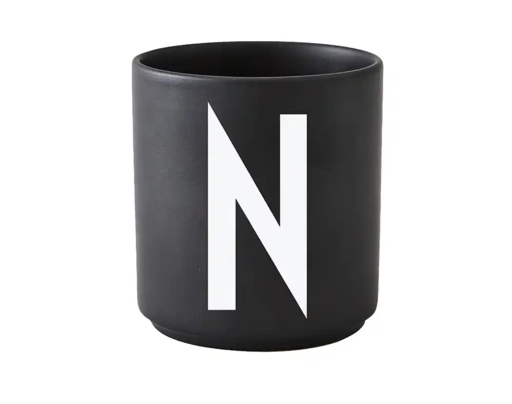 Nejlepší Cena Hrnek s písmenem N, black