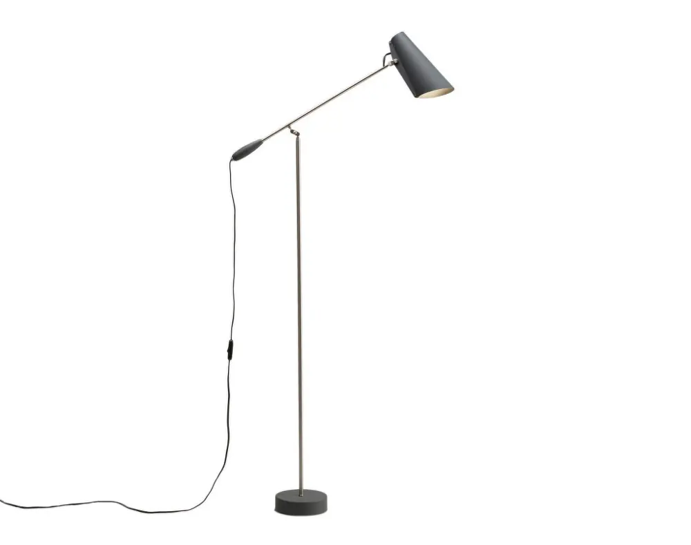 Stojací lampa Birdy, grey Must-Have