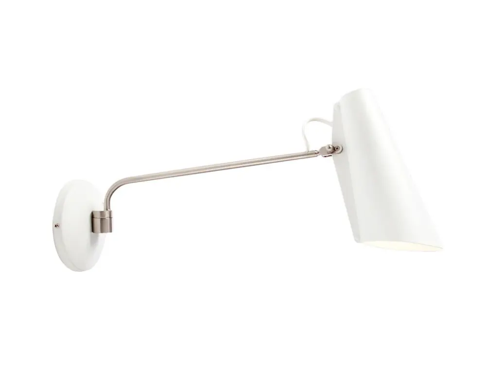 Nástěnná lampa Birdy Swing, white Poslední Šance