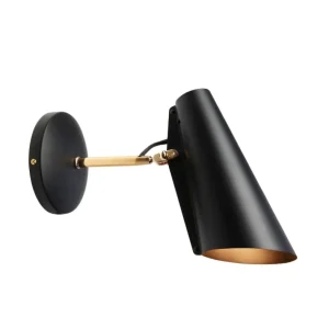 Akce Nástěnná lampa Birdy Short, black