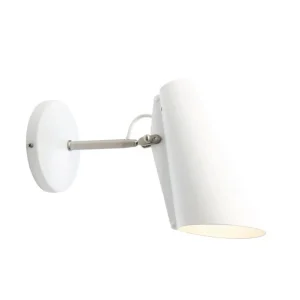 Must-Have Nástěnná lampa Birdy Short, white