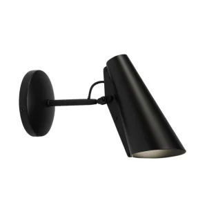 Nástěnná lampa Birdy Short, all black Vrácení Zdarma