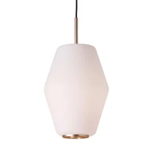 Víkendová Akce Závěsné svítidlo Dahl large, brass matt