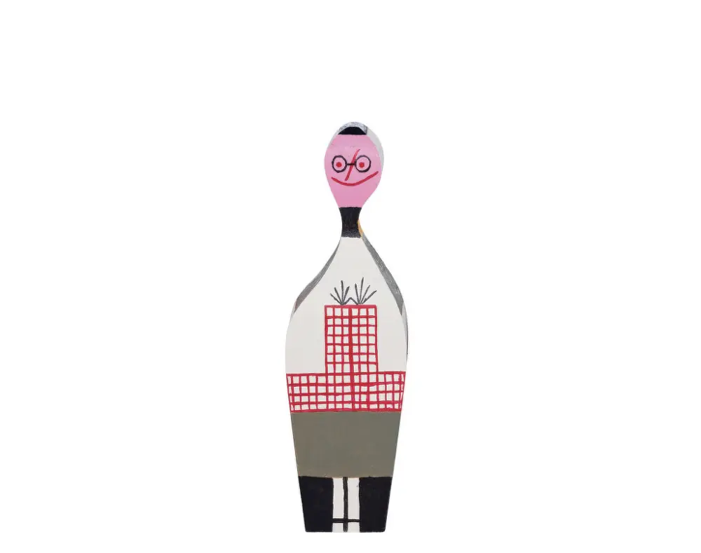 Panenka Wooden Doll, no. 8 Autentický