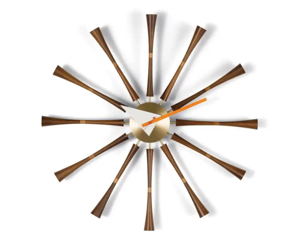 Hodiny Spindle Clock Nová Kolekce