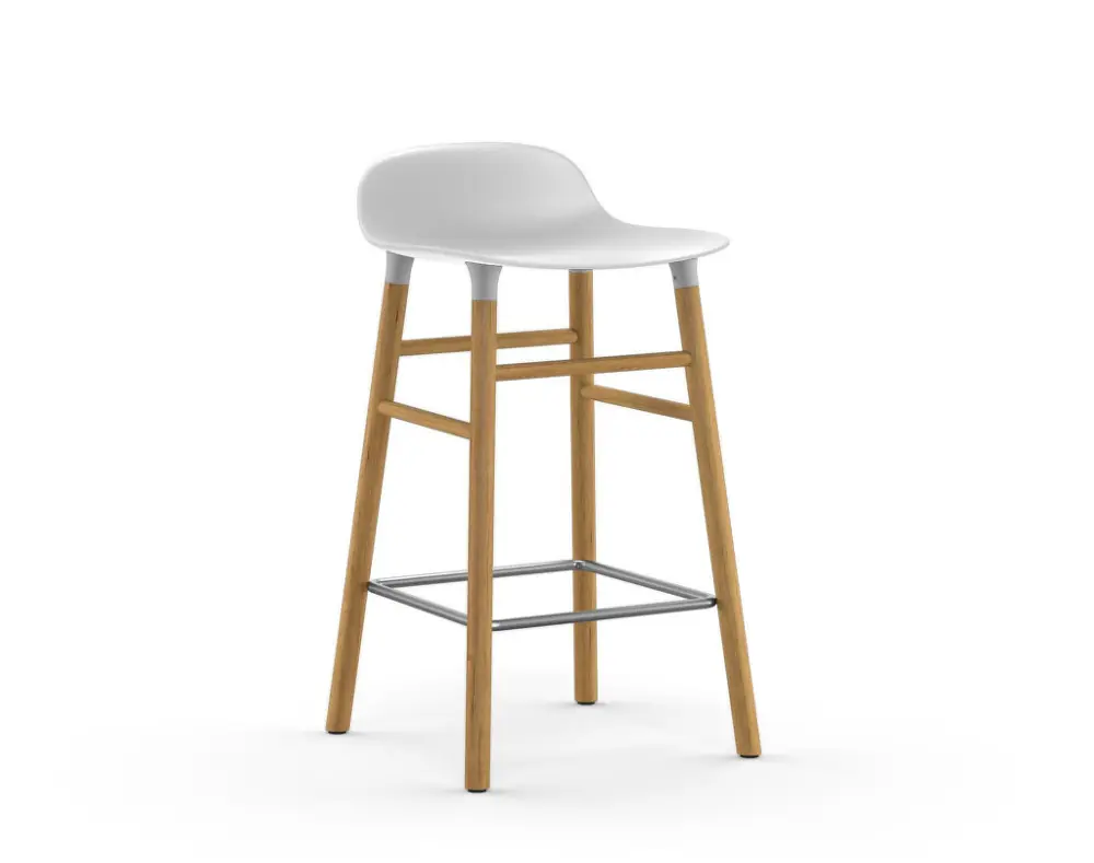 Speciální Cena Barová židle Form 65 cm Oak, white
