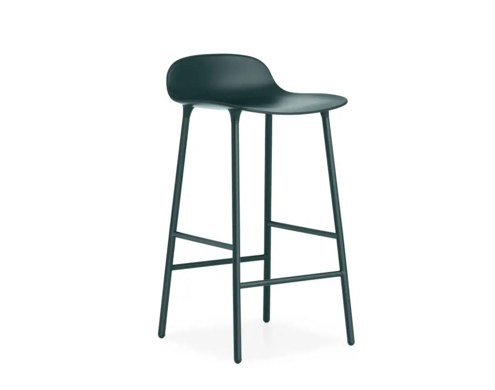 Akce Barová židle Form 65 cm Steel, green