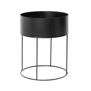 Truhlík na květiny Plant Box Round, black Kup Teď