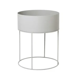 Truhlík na květiny Plant Box Round, light grey Pouze Dnes