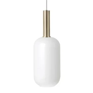 Hit Sezóny Lampa Collect High, brass/opal tall