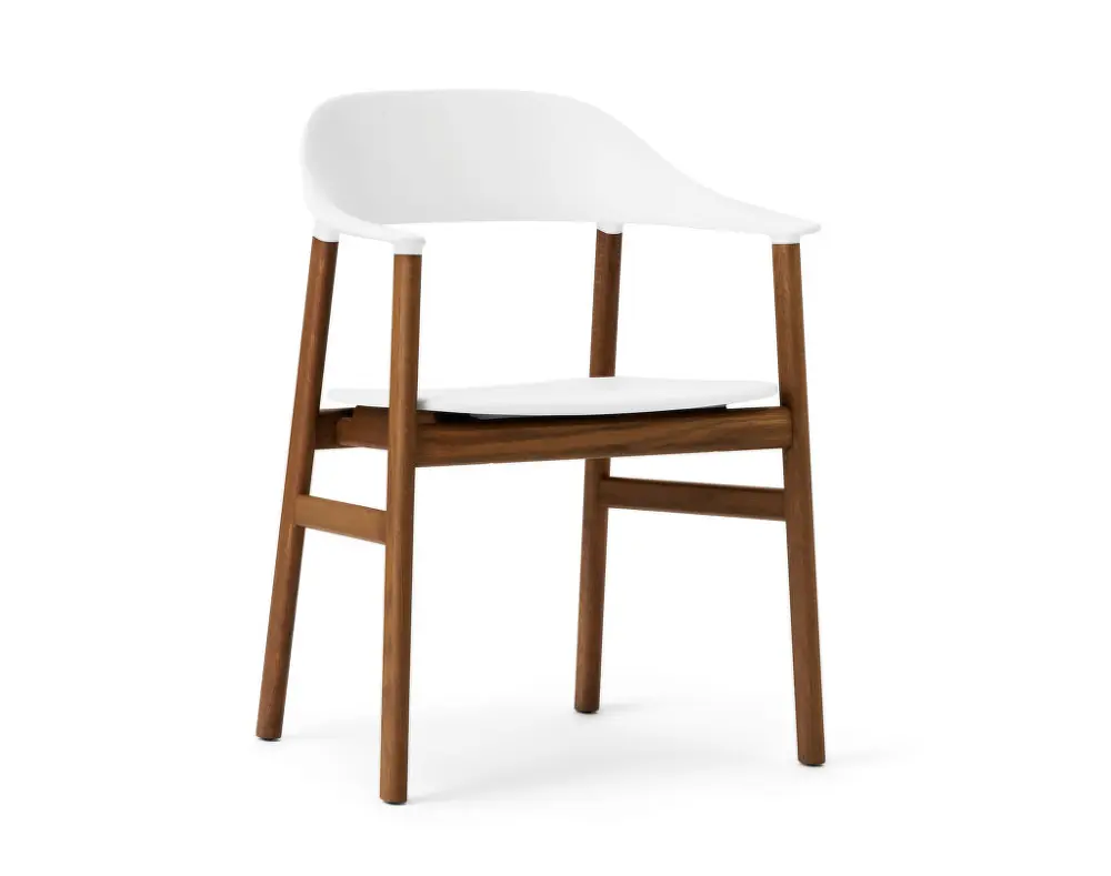 Hit Sezóny Židle Herit Armchair Smoked Oak, white
