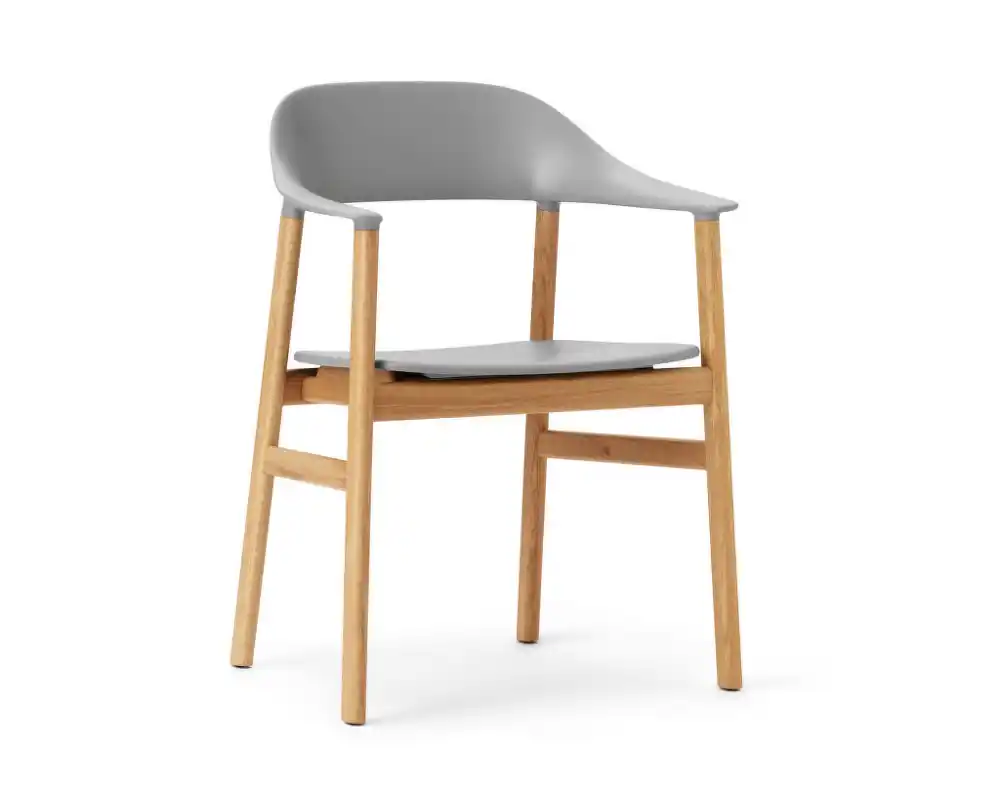 Speciální Cena Židle Herit Armchair Oak, grey