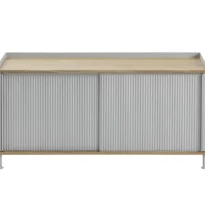 Výhodná Nabídka Komoda Enfold Sideboard 124x63, oak/grey