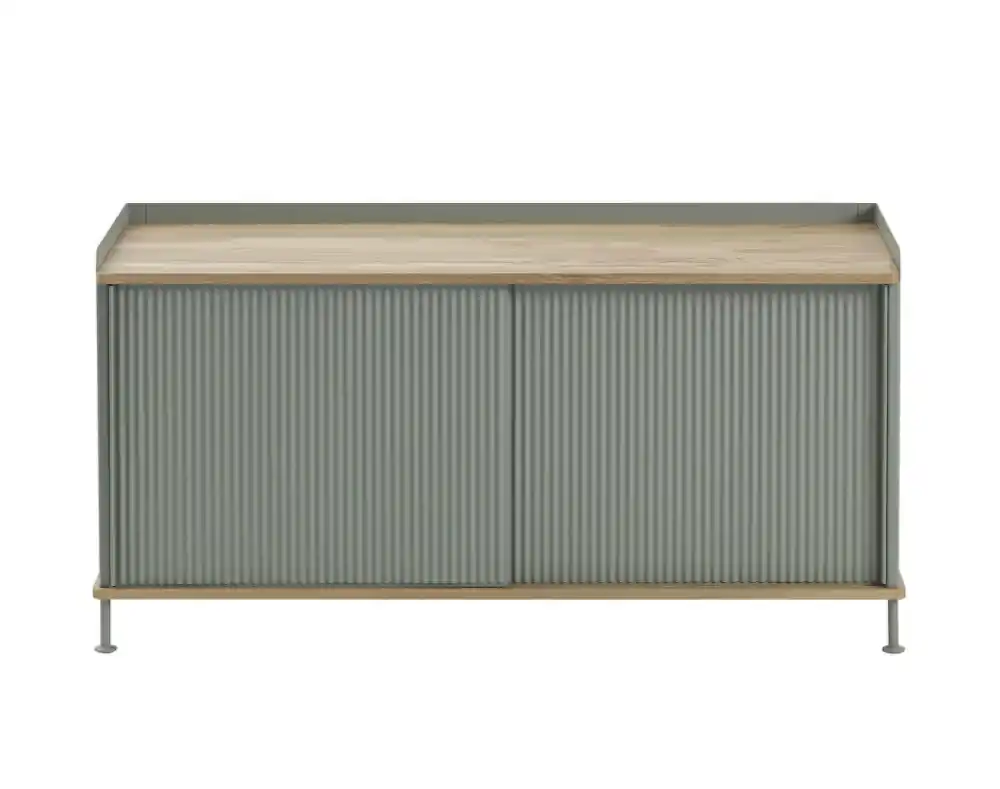 Komoda Enfold Sideboard 124x63, oak/dusty green Objednat Nyní